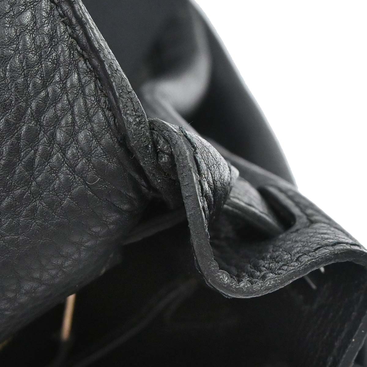 Hermes Black Togo Kelly A Dos GM Backpack