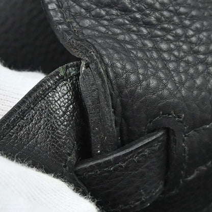 Hermes Black Togo Kelly A Dos GM Backpack