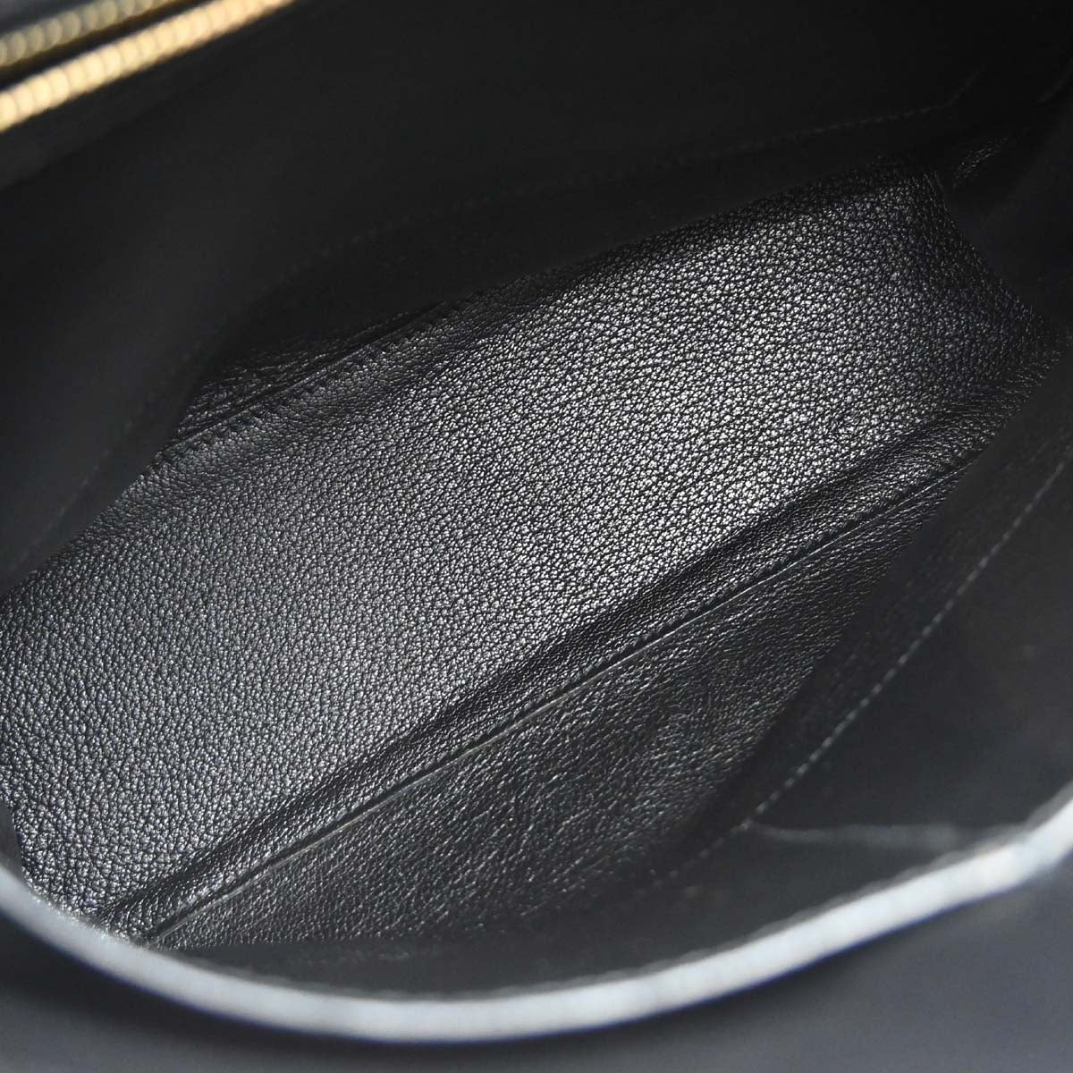 Hermes Black Togo Kelly A Dos GM Backpack