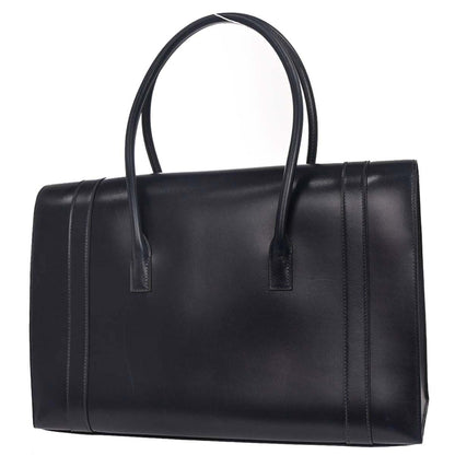 Hermes Blue Indigo Box Calf Drag 2 37 Handbag
