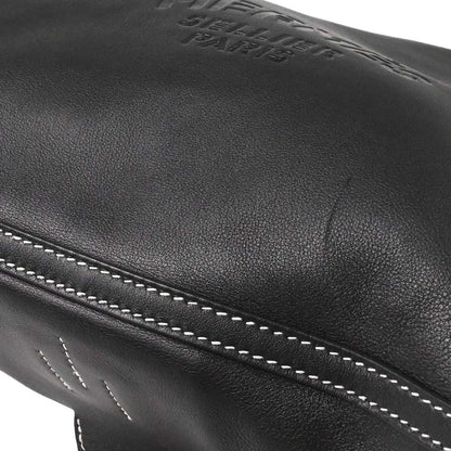 Hermes Black Veau Cheri Bridado Backpack