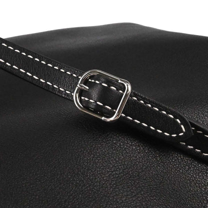 Hermes Black Veau Cheri Bridado Backpack