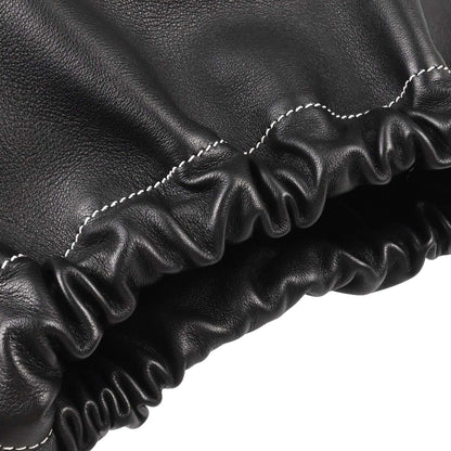 Hermes Black Veau Cheri Bridado Backpack
