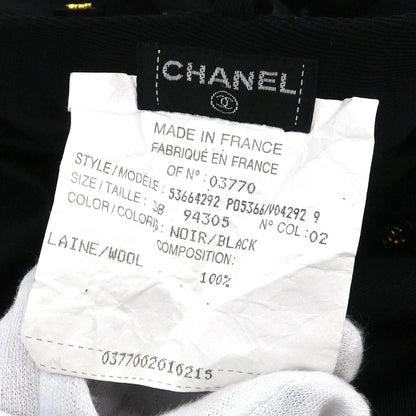 Chanel Long Pants Black #38