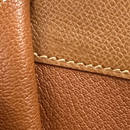 Hermes 2000 Gold Courchevel Dalvy 30 MM Handbag