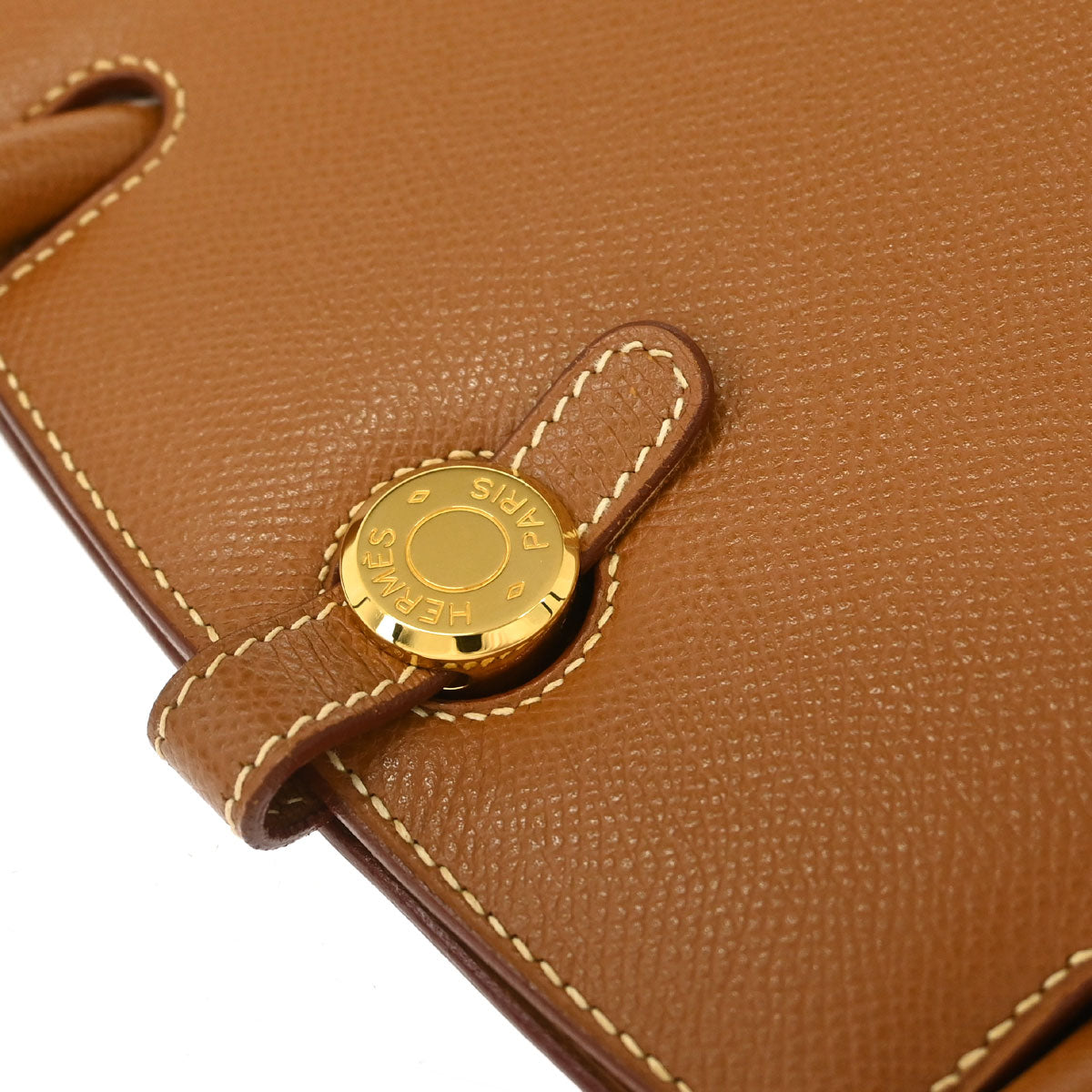 Hermes 2000 Gold Courchevel Dalvy 30 MM Handbag