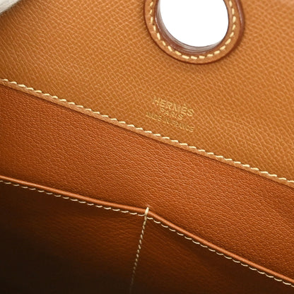 Hermes 2000 Gold Courchevel Dalvy 30 MM Handbag