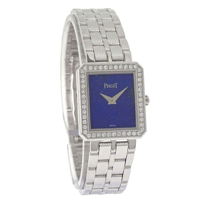 Piaget Protocole 20mm Ref.5355M601D Quartz Watch 18KWG Lapis-lazuli