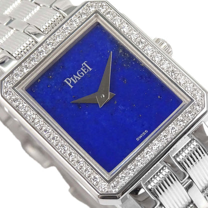 Piaget Protocole 20mm Ref.5355M601D Quartz Watch 18KWG Lapis-lazuli