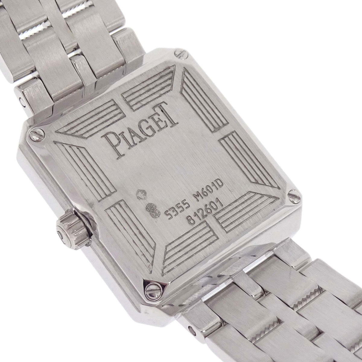 Piaget Protocole 20mm Ref.5355M601D Quartz Watch 18KWG Lapis-lazuli
