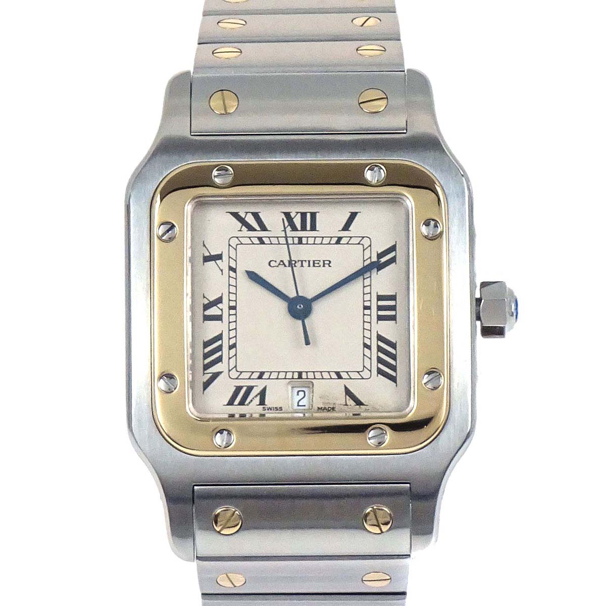 Cartier Santos Galbee LM 29mm Ref.187901 Quartz Watch