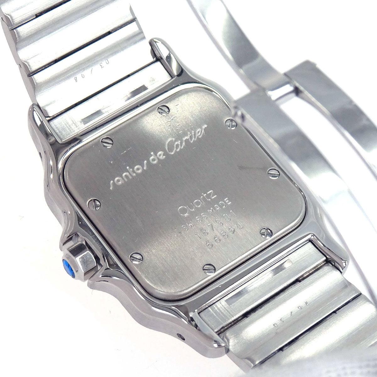 Cartier Santos Galbee LM 29mm Ref.187901 Quartz Watch