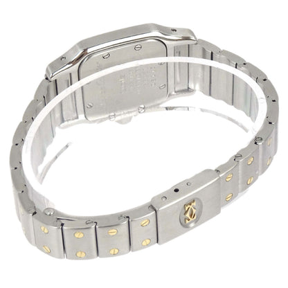 Cartier Santos Galbee SM 24mm Ref.166930 Quartz Watch 18KYG SS
