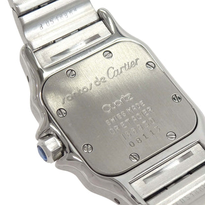 Cartier Santos Galbee SM 24mm Ref.166930 Quartz Watch 18KYG SS