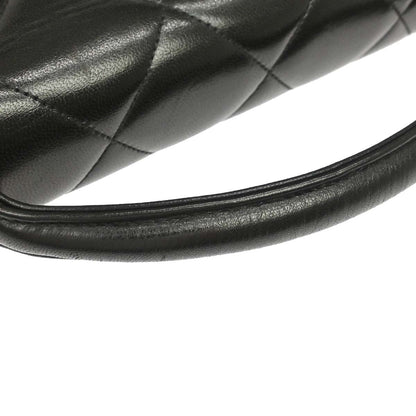 Chanel 1996-1997 Black Lambskin Briefcase Business Handbag