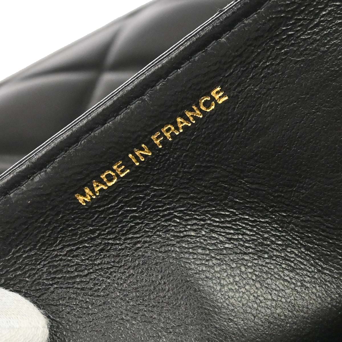 Chanel 1996-1997 Black Lambskin Briefcase Business Handbag