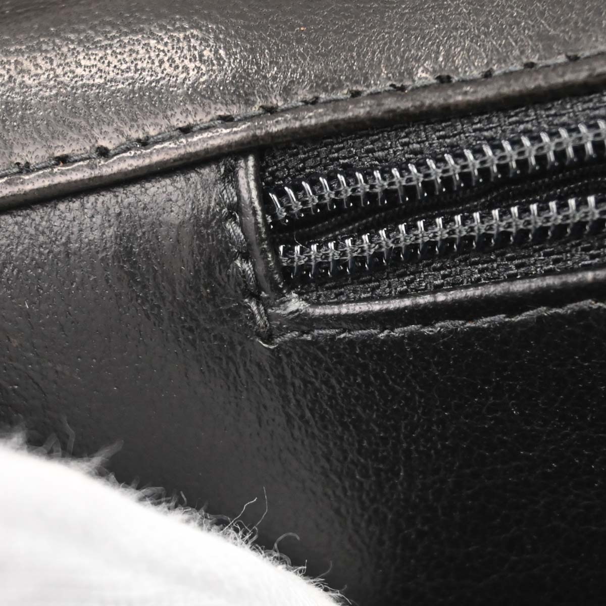 Chanel 1996-1997 Black Lambskin Briefcase Business Handbag