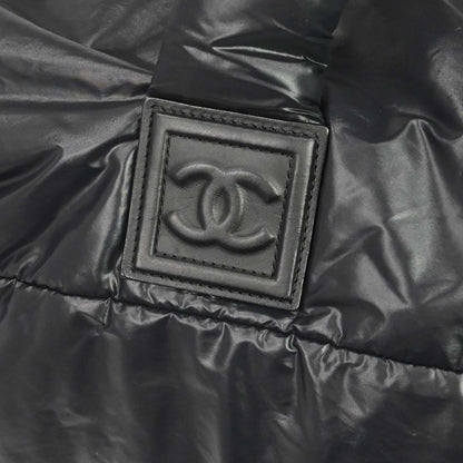 Chanel 2009-2010 Black Nylon Coco Cocoon 2way Shoulder Tote Bag