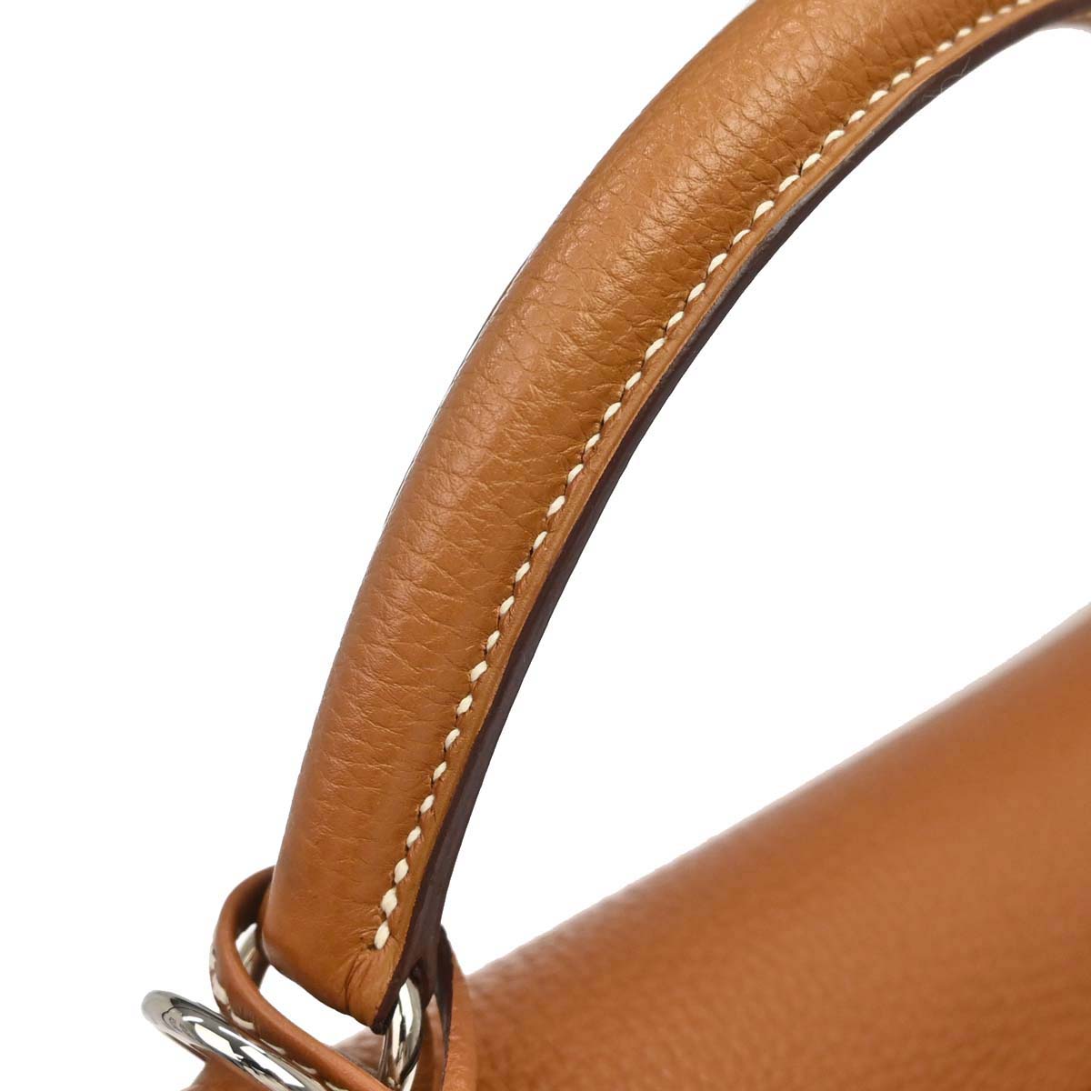 Hermes Gold Togo Kelly 32 Retourne 2way Shoulder Handbag