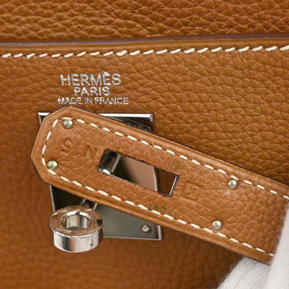 Hermes Gold Togo Kelly 32 Retourne 2way Shoulder Handbag