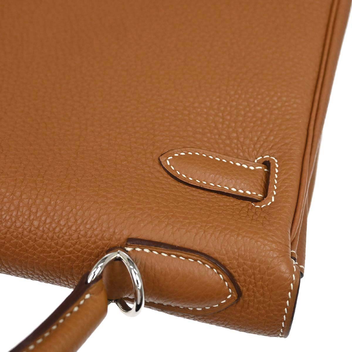 Hermes Gold Togo Kelly 32 Retourne 2way Shoulder Handbag