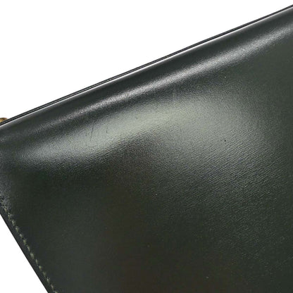 Hermes 1989 Vert Fonce Box Calf Mini Kelly 20 Sellier 2way Shoulder Handbag