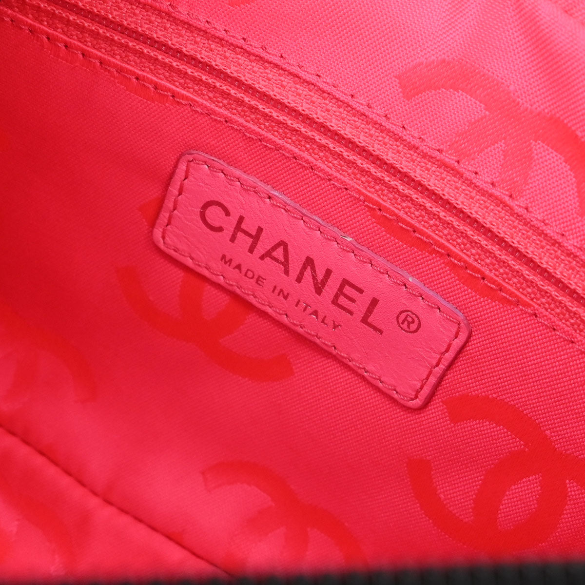Chanel 2003-2004 Black Calfskin Cambon Ligne Handbag