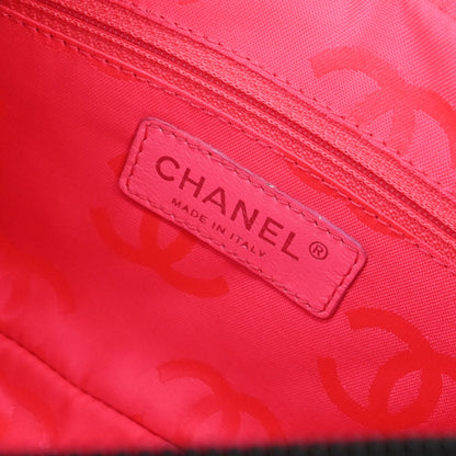 Chanel 2003-2004 Black Calfskin Cambon Ligne Handbag