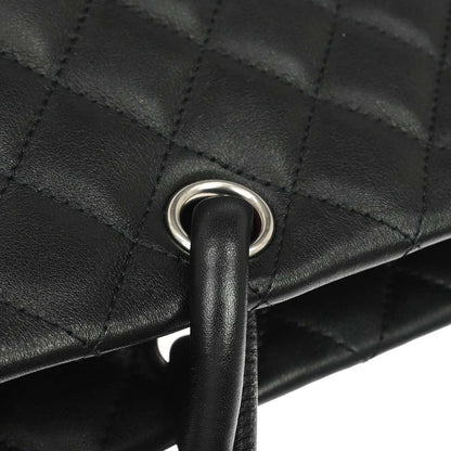 Chanel 2009-2010 Black Calfskin Cambon Ligne Tote Handbag