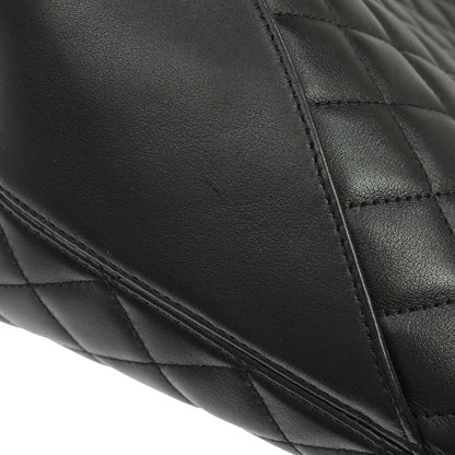 Chanel 2009-2010 Black Calfskin Cambon Ligne Tote Handbag