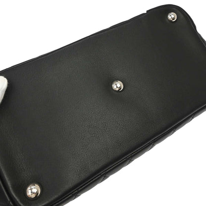 Chanel 2009-2010 Black Calfskin Cambon Ligne Tote Handbag