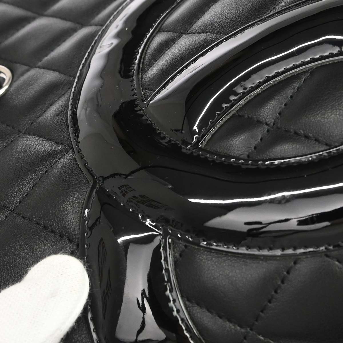 Chanel 2009-2010 Black Calfskin Cambon Ligne Tote Handbag