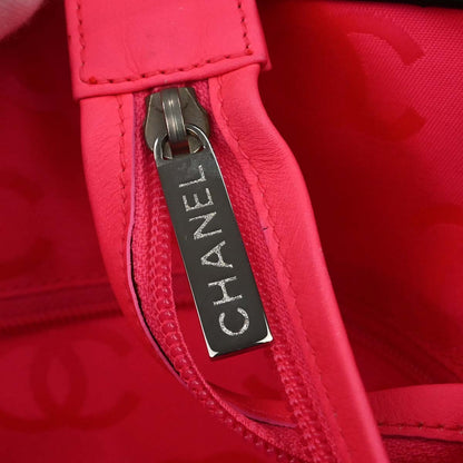 Chanel 2009-2010 Black Calfskin Cambon Ligne Tote Handbag