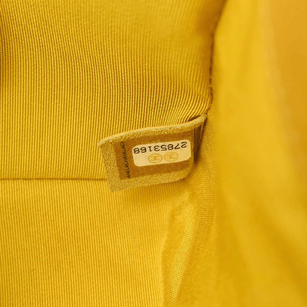 Boy Chanel 2019 Yellow Lambskin Medium Chain Shoulder Bag