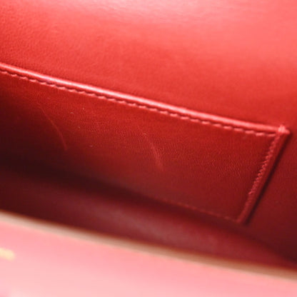 Hermes 1994 Rouge Vif Box Calf Irio Handbag