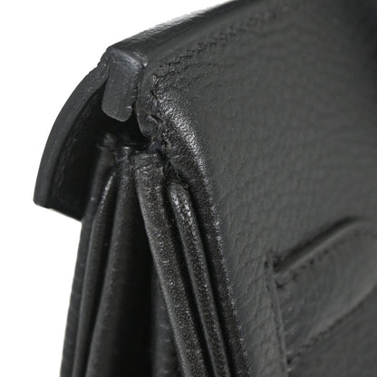 Hermes 2003 Black Ardennes Birkin 30 Handbag
