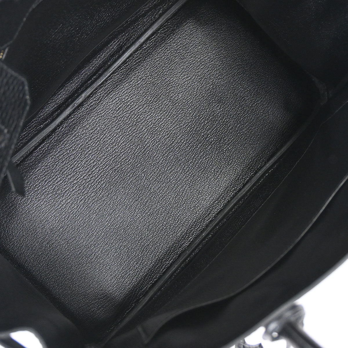 Hermes 2003 Black Ardennes Birkin 30 Handbag