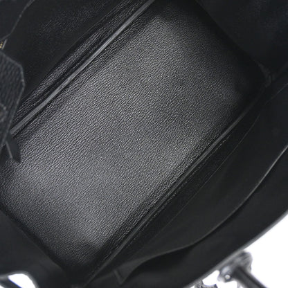 Hermes 2003 Black Ardennes Birkin 30 Handbag
