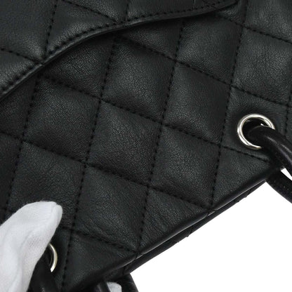 Chanel 2004-2005 Black Calfskin Cambon Ligne Tote Handbag