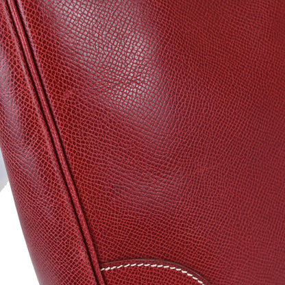 Hermes 2001 Rouge H Lisse Trim 31 Shoulder Bag