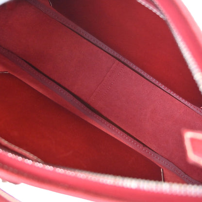 Hermes 2001 Rouge H Lisse Trim 31 Shoulder Bag