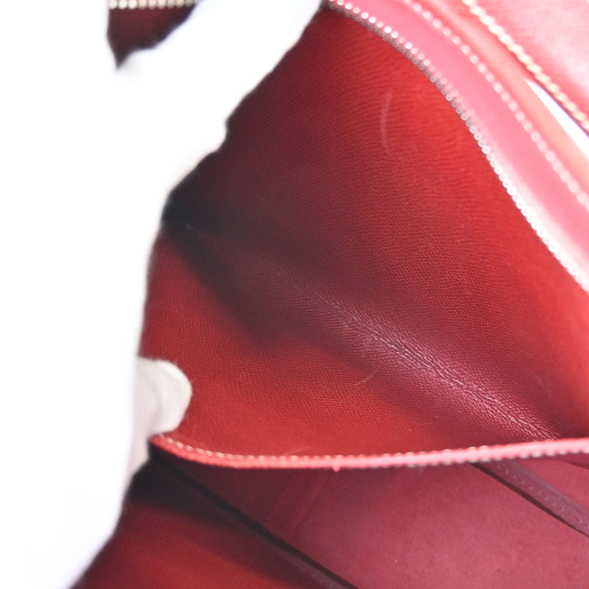 Hermes 2001 Rouge H Lisse Trim 31 Shoulder Bag