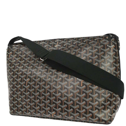 Goyard Black Capetien MM Messenger Shoulder Bag