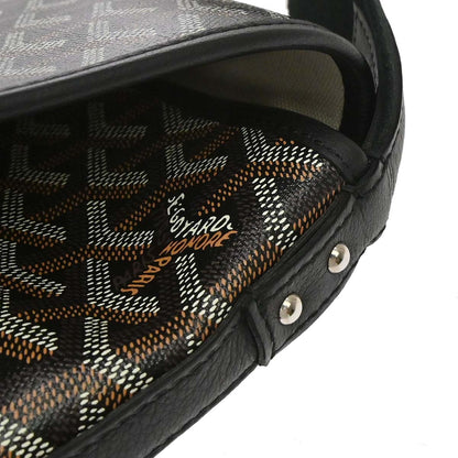 Goyard Black Capetien MM Messenger Shoulder Bag