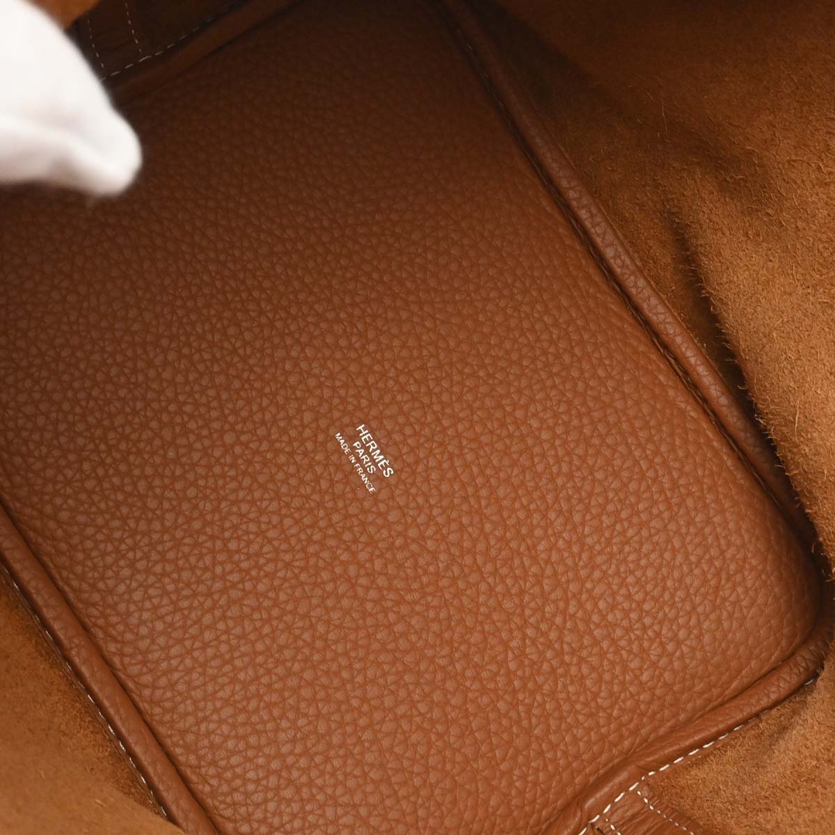 Hermes 2016 Gold Taurillon Clemence Picotin Lock 22 MM Handbag
