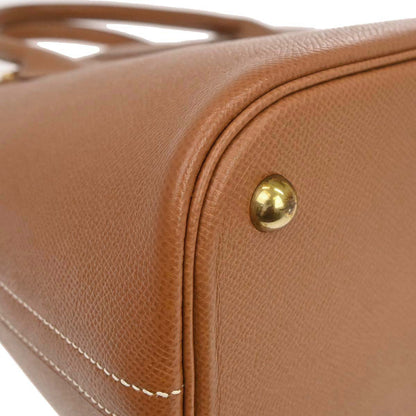 Hermes Gold Courchevel Bolide 35 Handbag