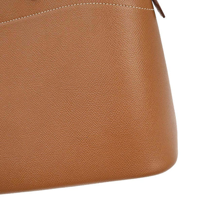 Hermes Gold Courchevel Bolide 35 Handbag