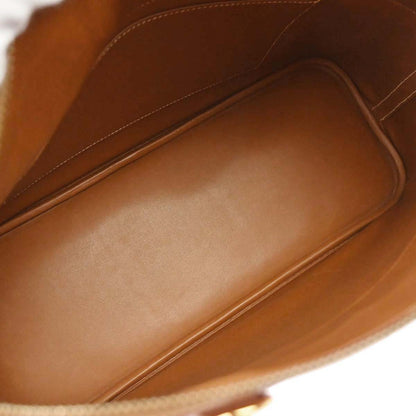 Hermes Gold Courchevel Bolide 35 Handbag