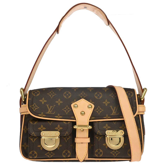 Louis Vuitton Monogram Hudson PM Shoulder Bag M40027
