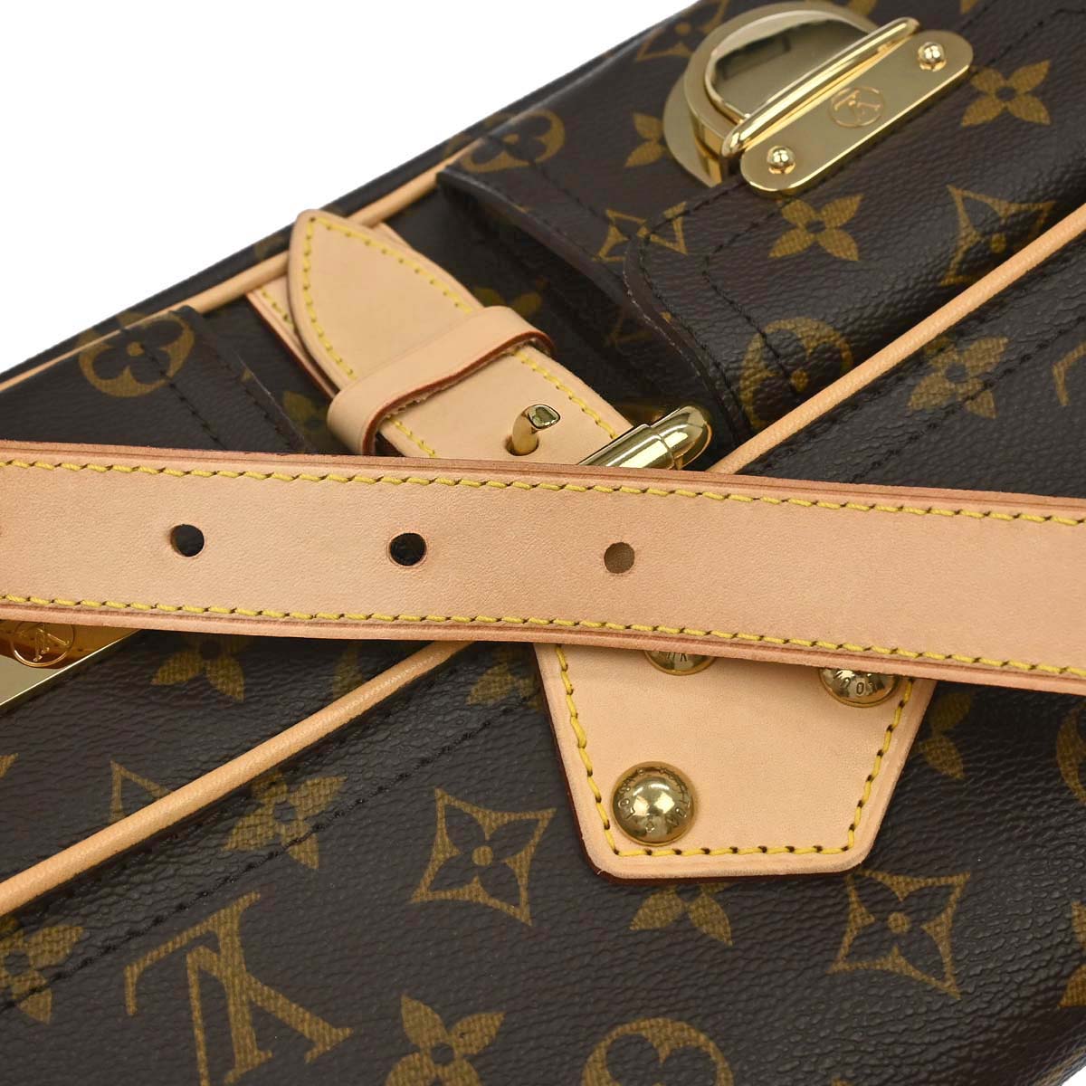 Louis Vuitton Monogram Hudson PM Shoulder Bag M40027